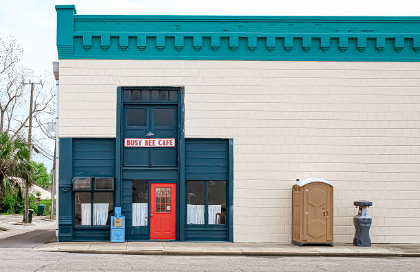 Porta potty delivery and setup in Belmont, WI